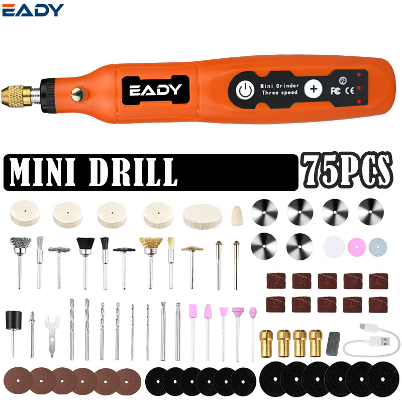 Woodworking Crafts - Mini perceuse sans fil USB et