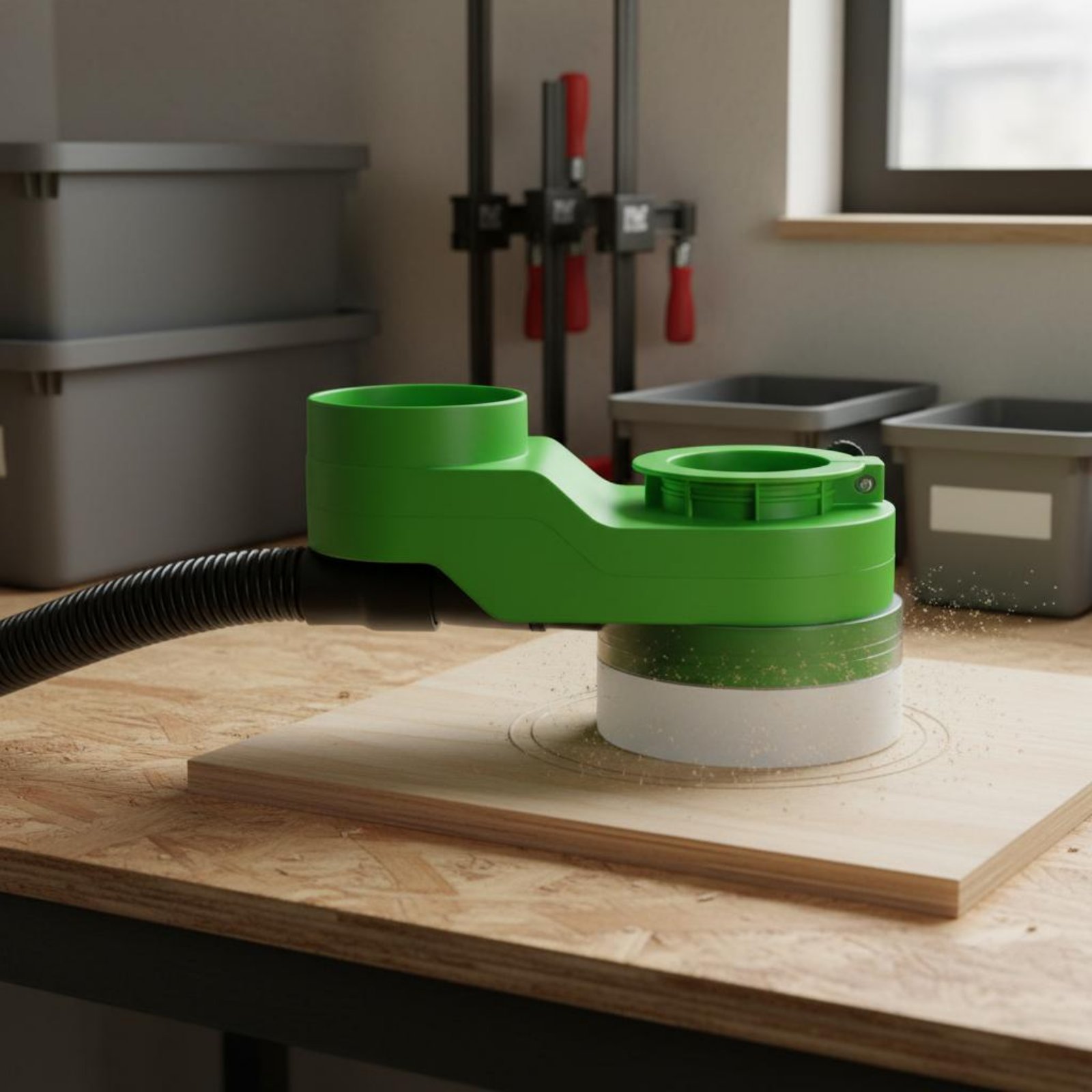 Woodworking Factory - Cache-poussière de broche pour machine de