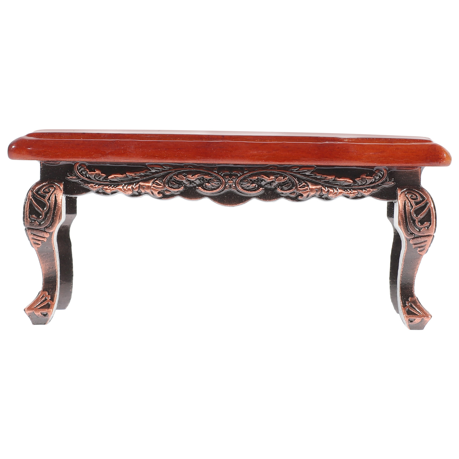 Woodworking Veneer - Table à thé miniature rectangulaire en