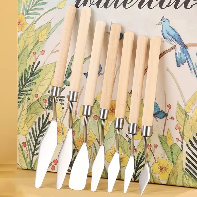 Drawknife Blade - Lot de 7 couteaux à peinture