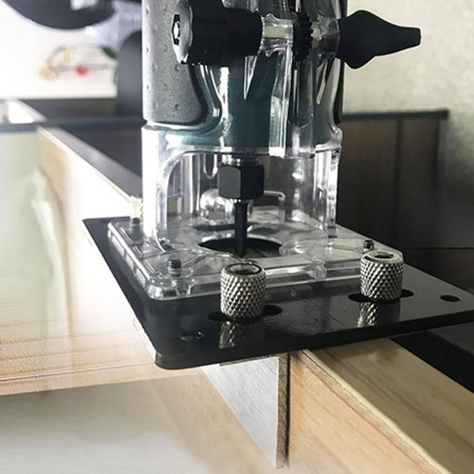 Woodworking Workshop - Gabarit de connexion dissimulée multifonctionnel pour