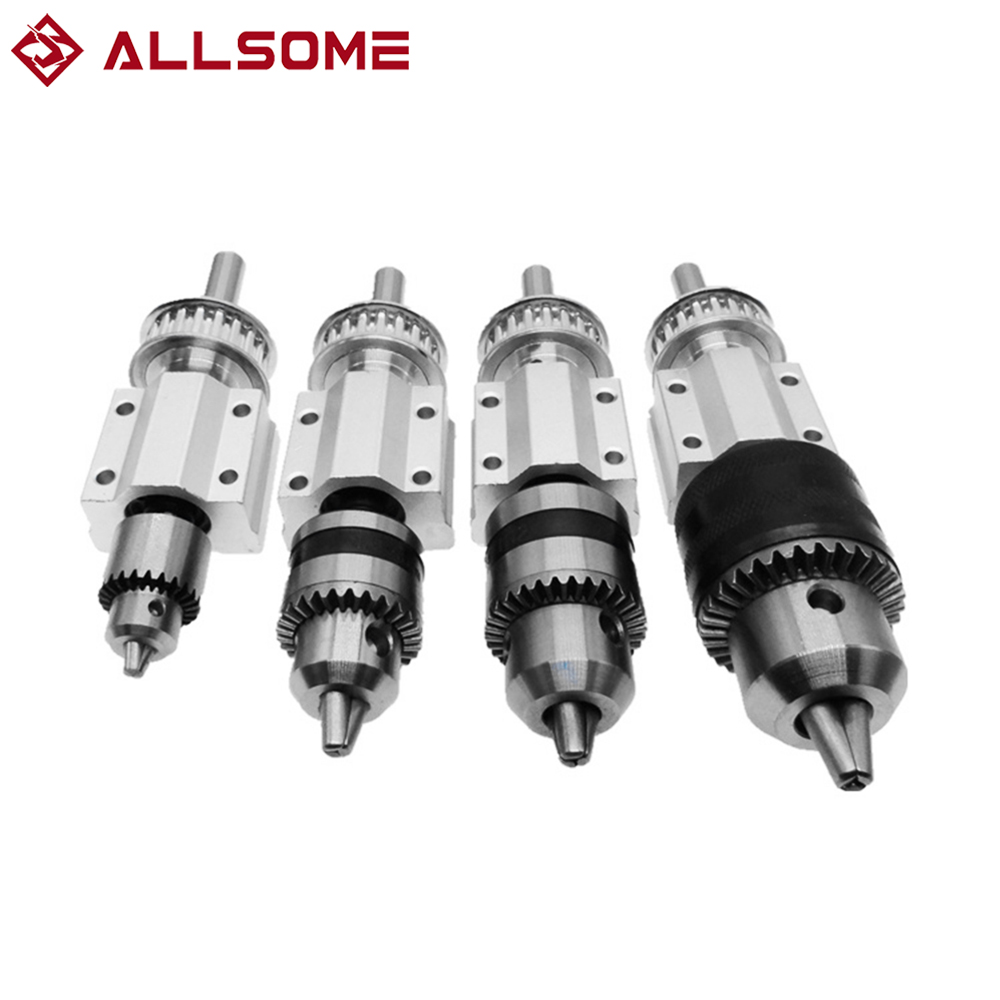 Woodworking Lathe Chuck - ALLSOcloser-Ensemble de mandrins de perçage JTO/B10/B12/B16,