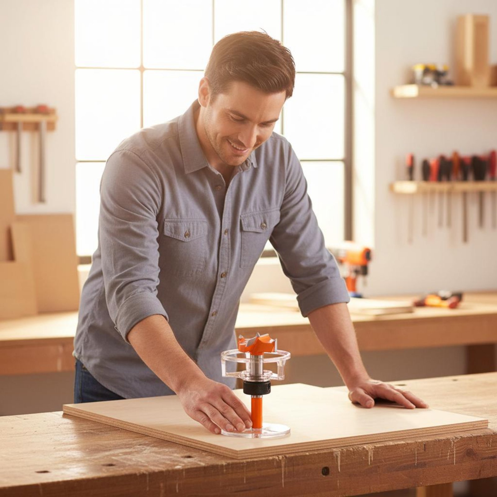 Gabarit de perçage de 35 mm po - Woodworking Drill avis et prix
