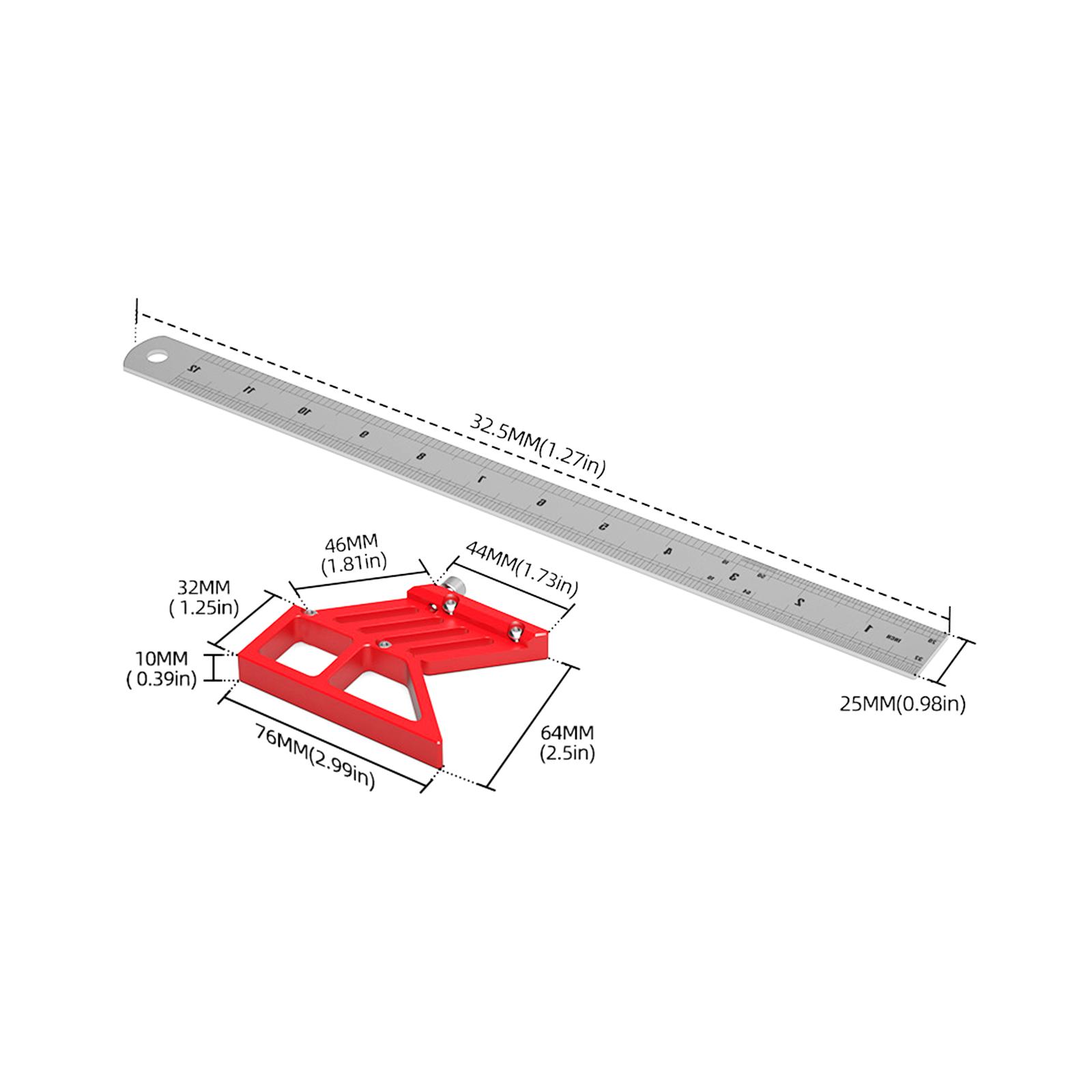 Règle d'angle triangulaire 45/ - Woodworking For Engineers avis et prix
