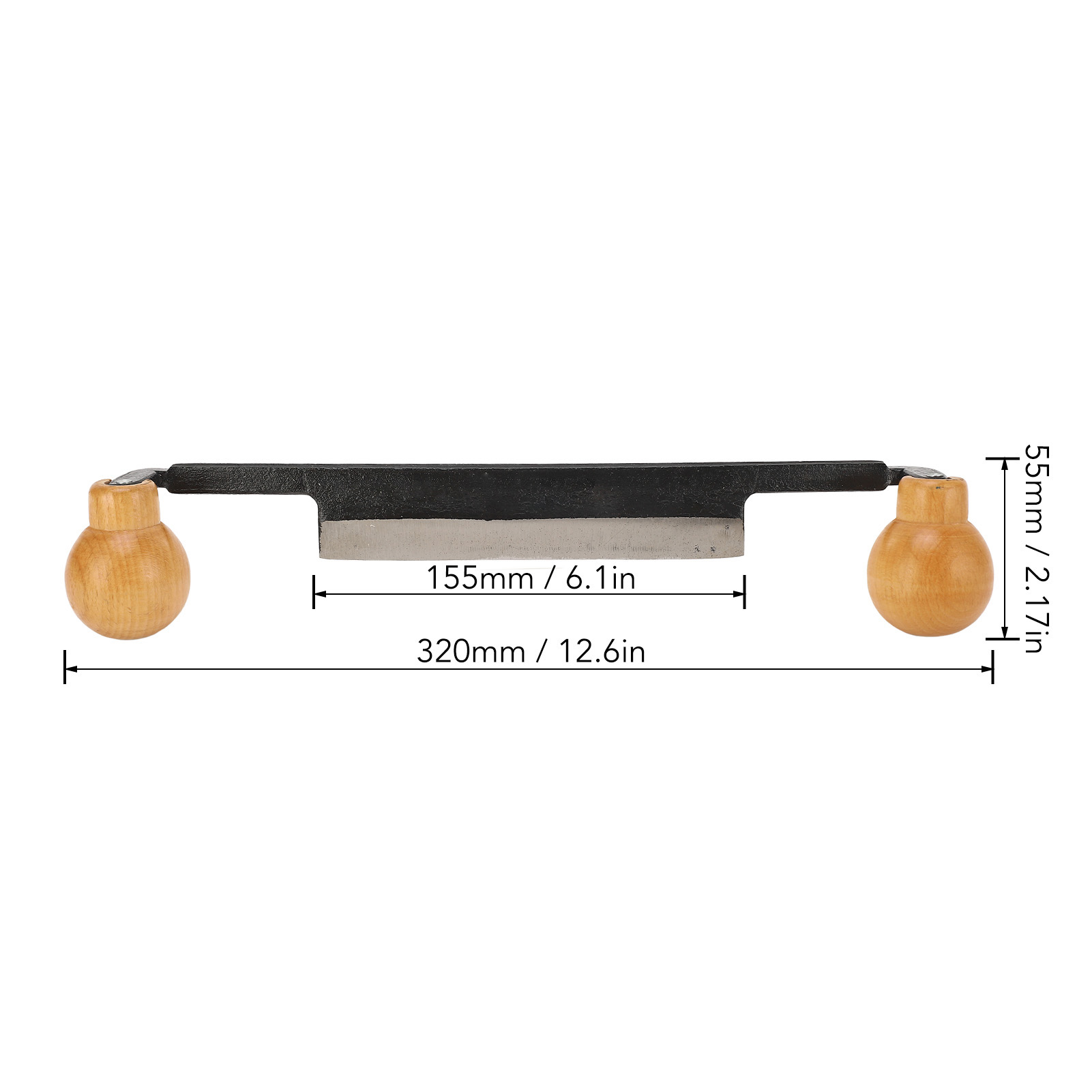 Couteau à tirage droit, Double - Drawknife Blade avis et prix