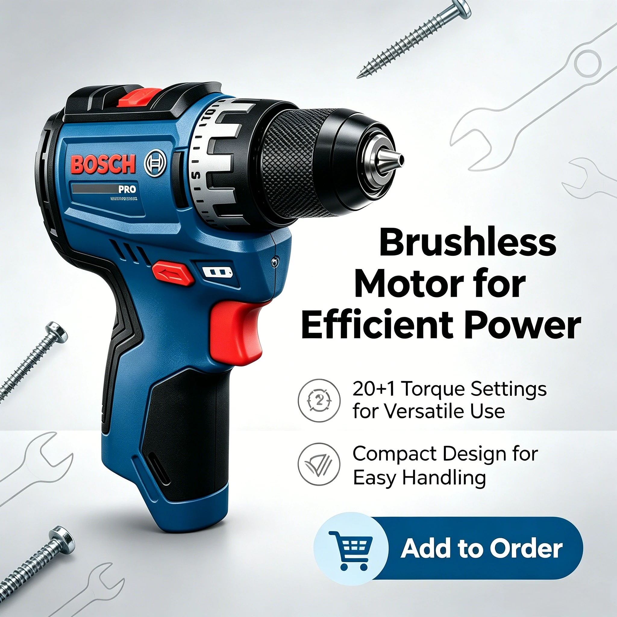 Perceuse sans fil Bosch Profes - Woodworking Drill avis et prix