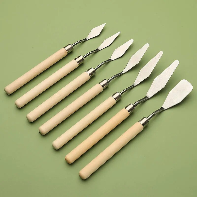 Lot de 7 couteaux à peinture e - Drawknife Blade avis et prix