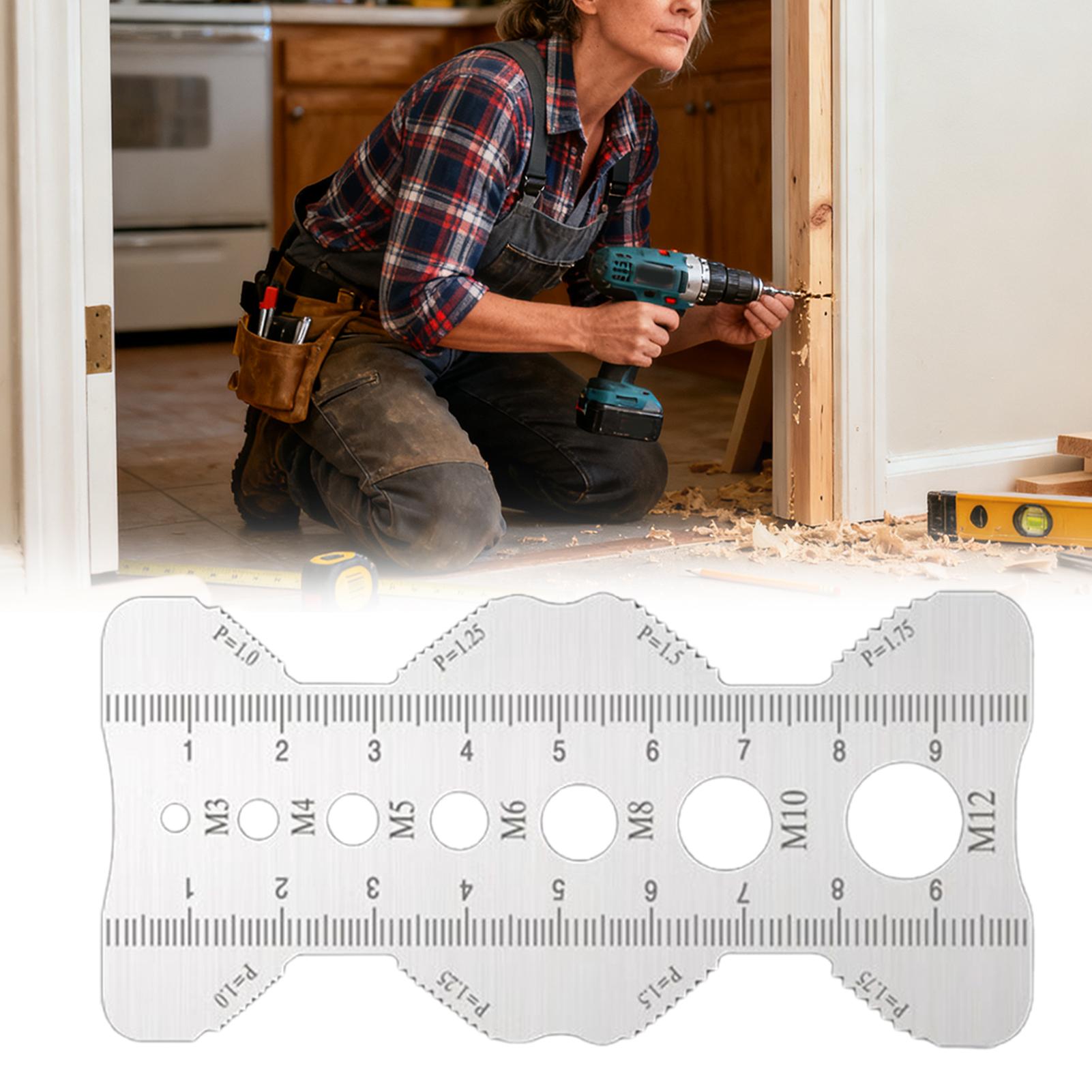 Jauge de taille de vis portabl - Woodworking For Engineers avis et prix