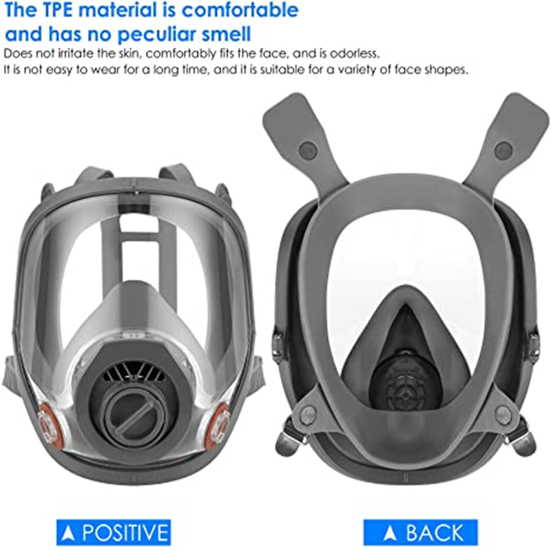 Masque facial complet à gaz 68 - Woodworking Respirator avis et prix