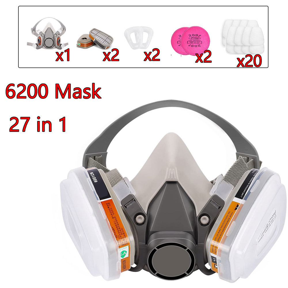 Masque à gaz 6200 avec boîte d - Woodworking Respirator avis et prix