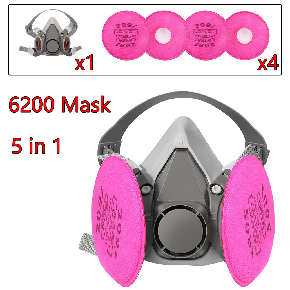 Masque à gaz 6200 avec boîte d - Woodworking Respirator avis et prix